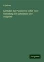 H. Balsam: Leitfaden der Planimetrie nebst einer Sammlung von Lehrsätzen und Aufgaben, Buch