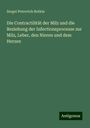 Sergei Petrovich Botkin: Die Contractilität der Milz und die Beziehung der Infectionsprocesse zur Milz, Leber, den Nieren und dem Herzen, Buch