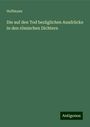 Hoffmann: Die auf den Tod bezüglichen Ausdrücke in den römischen Dichtern, Buch