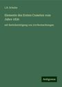 L. R. Schulze: Elemente des Ersten Cometen vom Jahre 1830, Buch