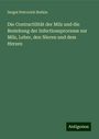 Sergei Petrovich Botkin: Die Contractilität der Milz und die Beziehung der Infectionsprocesse zur Milz, Leber, den Nieren und dem Herzen, Buch