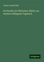 Johann Joseph Most: Die Bastille am Plötzensee: Blätter aus meinem Gefängniss-Tagebuch, Buch