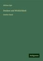 Afrikan Spir: Denken und Wirklichkeit, Buch