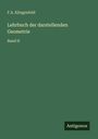 F. A. Klingenfeld: Lehrbuch der darstellenden Geometrie, Buch