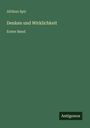 Afrikan Spir: Denken und Wirklichkeit, Buch