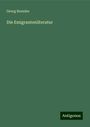 Georg Brandes: Die Emigrantenliteratur, Buch
