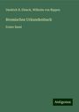 Diedrich R. Ehmck: Bremisches Urkundenbuch, Buch
