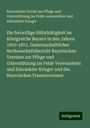 Bayerischer Verein zur Pflege und Unterstützung im Felde verwundeter und erkrankter Krieger: Die freiwillige Hilfsthätigkeit im Königreiche Bayern in den Jahren 1870-1871. Gemeinschaftlicher Rechenschaftsbericht Bayerischen Vereines zur Pflege und Unterstützung im Felde Verwundeter und Erkrankter Krieger und des Bayerischen Frauenvereines, Buch