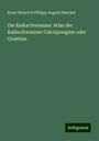 Ernst Heinrich Philipp August Haeckel: Die Kalkschwamme: Atlas der Kalkschwamme Calcispongien oder Grantien, Buch