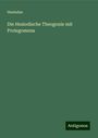 Hesiodus: Die Hesiodische Theogonie mit Prolegomena, Buch