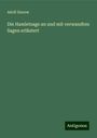 Adolf Zinzow: Die Hamletsage an und mit verwandten Sagen erläutert, Buch