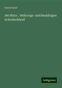 Ernest Seyd: Die Münz-, Währungs- und Bankfragen in Deutschland, Buch