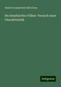 Dan¿il Avraamovich Khvol¿son: Die Semitischen Völker: Versuch einer Charakteristik, Buch