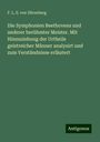 F. L. S. von Dürenberg: Die Symphonien Beethovens und anderer berühmter Meister. Mit Hinzuziehung der Urtheile geistreicher Männer analysirt und zum Verständnisse erläutert, Buch