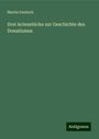 Martin Deutsch: Drei Actenstücke zur Geschichte des Donatismus, Buch