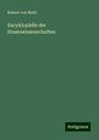 Robert Von Mohl: Encyklopädie der Staatswissenschaften, Buch