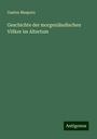 Gaston Maspero: Geschichte der morgenländischen Völker im Altertum, Buch