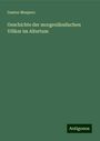 Gaston Maspero: Geschichte der morgenländischen Völker im Altertum, Buch