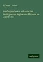 W. Reiss: Ausflug nach den vulkanischen Gebirgen von Aegina und Methana im Jahre 1866, Buch