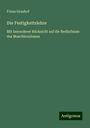 Franz Grashof: Die Festigkeitslehre, Buch