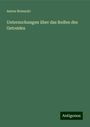 Anton Nowacki: Untersuchungen über das Reifen des Getreides, Buch