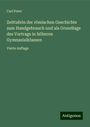 Carl Peter: Zeittafeln der römischen Geschichte zum Handgebrauch und als Grundlage des Vortrags in höheren Gymnasialklassen, Buch