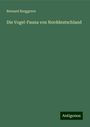 Bernard Borggreve: Die Vogel-Fauna von Norddeutschland, Buch