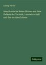 Ludwig Häcker: Amerikanische Reise-Skizzen aus dem Gebiete der Technik, Landwirtschaft und des socialen Lebens, Buch