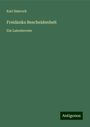 Karl Simrock: Freidanks Bescheidenheit, Buch