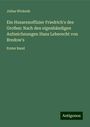 Julius Wickede: Ein Husarenoffizier Friedrich's des Großen: Nach den eigenhändigen Aufzeichnungen Hans Leberecht von Bredow's, Buch