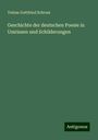 Tobias Gottfried Schroer: Geschichte der deutschen Poesie in Umrissen und Schilderungen, Buch