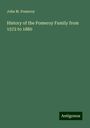 John M. Pomeroy: History of the Pomeroy Family from 1572 to 1880, Buch