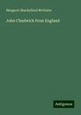 Margaret Shackelford McGuinn: John Chadwick from England, Buch