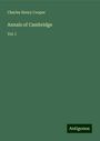 Charles Henry Cooper: Annals of Cambridge, Buch