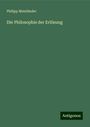 Philipp Mainländer: Die Philosophie der Erlösung, Buch