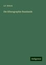 A. F. Rittich: Die Ethnographie Russlands, Buch