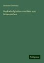 Hermann Oesterley: Denkwürdigkeiten von Hans von Schweinichen, Buch