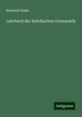 Bernhard Stade: Lehrbuch der hebräischen Grammatik, Buch