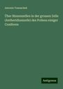 Antonín Tomaschek: Über Binnenzellen in der grossen Zelle (Antheridiumzelle) des Pollens einiger Coniferen, Buch