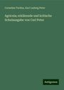 Cornelius Tacitus: Agricola; erklärende und kritische Schulausgabe von Carl Peter, Buch