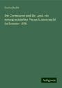 Gustav Radde: Die Chews'uren und ihr Land: ein monographischer Versuch, untersucht im Sommer 1876, Buch