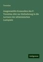 Terentius: Ausgewaehlte Komoedien des P. Terentius Afer zur Einfuehrung in die Lectuere der altlateinischen Lustspiele, Buch