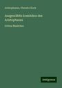 Aristophanes: Ausgewählte komödien des Aristophanes, Buch