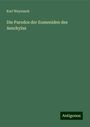 Karl Weyrauch: Die Parodos der Eumeniden des Aeschylus, Buch