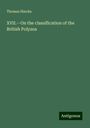 Thomas Hincks: XVII.¿On the classification of the British Polyzoa, Buch