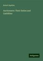 Robert Squibbs: Auctioneers: Their Duties and Liabilities, Buch