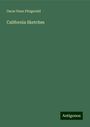 Oscar Penn Fitzgerald: California Sketches, Buch