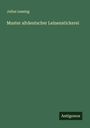 Julius Lessing: Muster altdeutscher Leinenstickerei, Buch