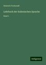 Heinrich Vockeradt: Lehrbuch der italienischen Sprache, Buch