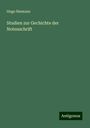 Hugo Riemann: Studien zur Gechichte der Notenschrift, Buch